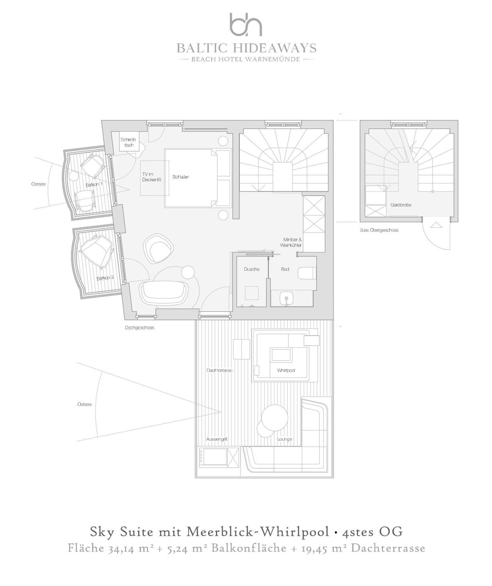 Baltic Hideaways Beach Hotel Warnemuende Rostock Phòng bức ảnh